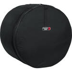 Gator Cases GP-2418BD Standard Series Padded Bass Drum Protechtor Bag (24 x 18", Black)