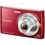 Sony C�mera Digital Cyber-shot DSC- W510 (Vermelha)