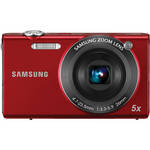 Samsung SH100 Digital Camera (Red)