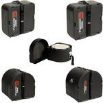 Gator Cases GP-PCFUSION20 5 Piece Classic Series Protechtor Case Set (20" Bass, Black)