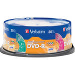 Verbatim Kaleidoscope Series DVD-R Recordable Media (20-pack Spindle)