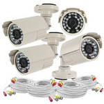 Mace DIY System Kit: 4 Pack Bullet Camera Add-on