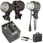 Dynalite SK16-12100 Studio 1600 W/s 3 Head Kit