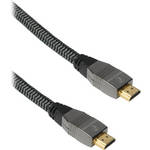 Pearstone Premium Braided High-Speed HDMI Cable with Ethernet - 10' (3.0 m)