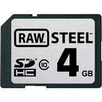 Hoodman 4GB SDHC Memory Card RAW STEEL