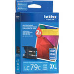 Brother LC79C Innobella High Yield (XL Series) Cyan Ink Cartridge (1 Cartridge)