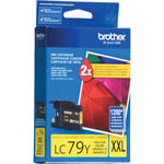 Brother LC79Y Innobella High Yield (XL Series) Yellow Ink Cartridge (1 Cartridge)