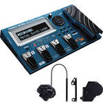 Roland GR-55 Guitar Synthesizer with GK-3 Pickup (Blue)