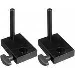 Photek Crossbar Support Platforms for the Background Support System (Two Units, Black)