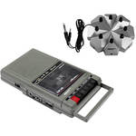 Hamilton Buhl HA-802-8V Classroom Cassette Player with 8 Position Jackbox