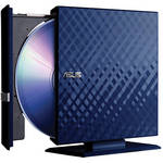 ASUS SBC-06D1S-U Blue External Blu-Ray Reader and DVD/CD Writer with Stand