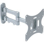 Bentley LCM-223S Full-Motion Articulating Arm Flat Panel Wall Mount (Silver)
