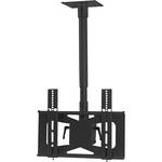 Video Mount Products LCD-MID-C Mid-Size Flat Panel Ceiling Mount - Black