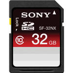 Sony 32GB SDHC Memory Card Class 10