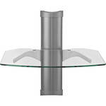 OmniMount Tria 1 Wall System (Platinum, Clear Glass)