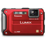 Panasonic Lumix DMC-TS3 Digital Camera (Red)