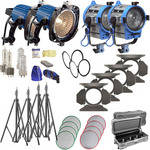 Arri ARRILITE / Fresnel Tungsten 4 Light Combo Kit (220-240V AC)