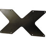 Video Mount Products AP-1B 400mm x 200mm VESA Adapter Plate - Black