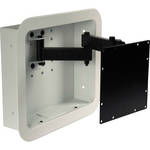 Video Mount Products IWB-1 In-Wall Box Adapter - Silver