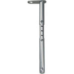 Video Mount Products VH-004 Flat Panel Ceiling Mount Adapter for VH-001 - Silver