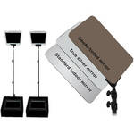 Mirror Image Dual 15" LCD Outdoor Speechprompter