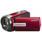 Sony DCR-SX65 Flash Memory Camcorder (Red)