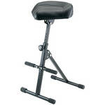 K&M 14047 Musician's Stool (Black  Leather)