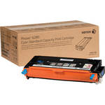 Xerox Cyan Standard Capacity Print Cartridge For Phaser 6280