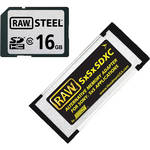 Hoodman 16GB SDHC Memory Card RAW STEEL Class 10 And SDXC UHS-I Adapter Kit