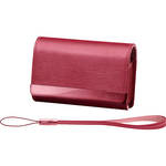 Sony TWK Simulated Leather Carry Case for a Cyber-shot Digital Camera (Pink)