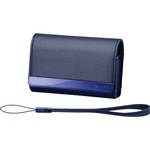 Sony TWK Simulated Leather Carry Case for a Cyber-shot Digital Camera (Blue)