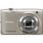 Nikon Coolpix S3100 Digital Camera (Silver)
