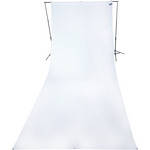 Westcott 9 x 20' Wrinkle-Resistant Cotton Backdrop (Hi Key White)