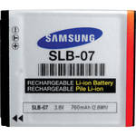 Samsung SLB-07 Rechargeable Lithium-ion Battery (760mAh)