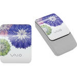 Sony Bluetooth Slider Mouse Cover for VGP-BMS15 Bluetooth Slider Mouse (Flower White)