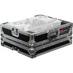 Odyssey Innovative Designs FZVCM American Audio VMS4 / VESTAX VCM-600 DJ MIDI Controller Flight Zone Case (Black/Chrome Trim)