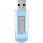 Lexar S50 JumpDrive (Light Blue, 4GB)