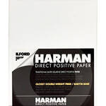 Ilford Harman Direct Positive Fiber Based (FB) Paper (5 x 7", Glossy , 25 Sheets)
