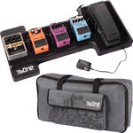 Gator Cases G-Bone Pedal Board with Carry Bag and Power Supply (Wave Grey)