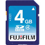 Fujifilm 4GB SDHC Memory Card Class 4
