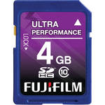 Fujifilm 4GB SDHC Memory Card Class 10