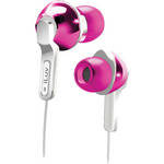 iLuv iEP322 City Lights Ultra Bass In-Ear Headphones (Pink)