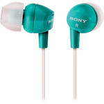 Sony DR-EX12iP In-Ear Stereo Headphones with Mic and Remote (Blue)