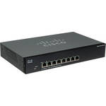 Cisco 300 Series Switch 8 Port 8x 10/100 Managed Switch - Desktop