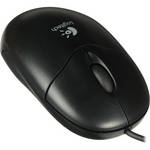Logitech Optical Wheel Mouse - Black