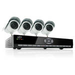Svat BHX1-8CH-3012 8-Channel H.264 Smart DVR Security System (4 Cameras)