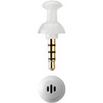 SwitchEasy ThumbTacks Micro-Microphone for iPod (White)