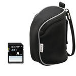 Sony Camcorder Accessory Kit with 8GB Memory Card