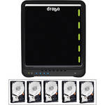 Drobo 10TB Drobo S USB 3.0 5-Bay Hard Drive Array Kit w/ 5x 2TB Hard Drives