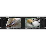 Marshall Electronics V-MD702-3GSDI Dual Rack Mount LCD Monitor (7")
